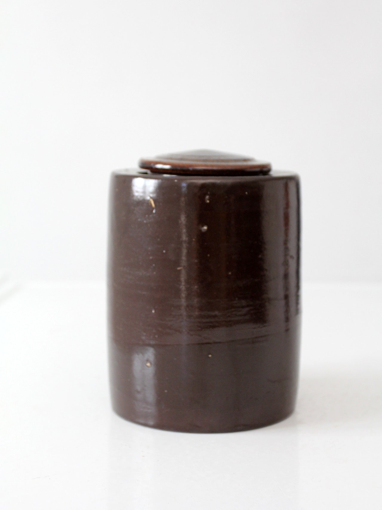 vintage studio pottery jar