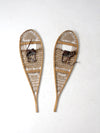 vintage snowshoes