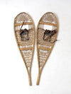 vintage snowshoes
