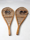 vintage snowshoes