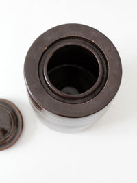 vintage studio pottery jar