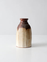 vintage handmade studio pottery vase