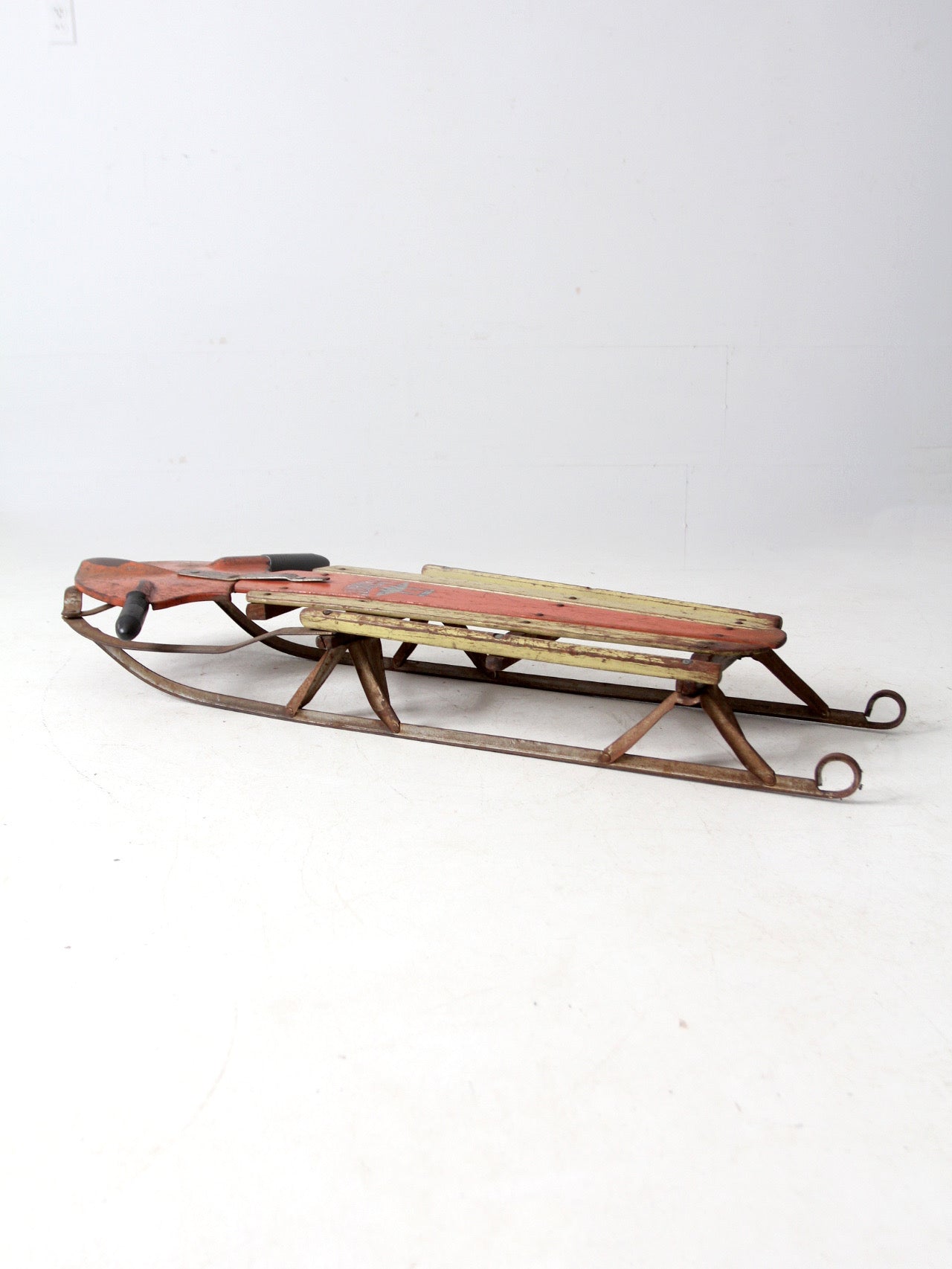 mid-century Red Rocket sled