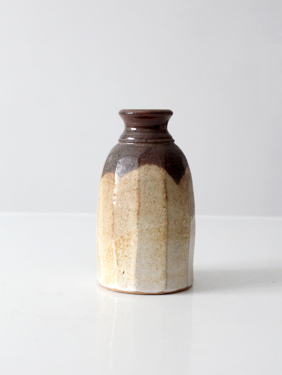 vintage handmade studio pottery vase