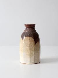 vintage handmade studio pottery vase