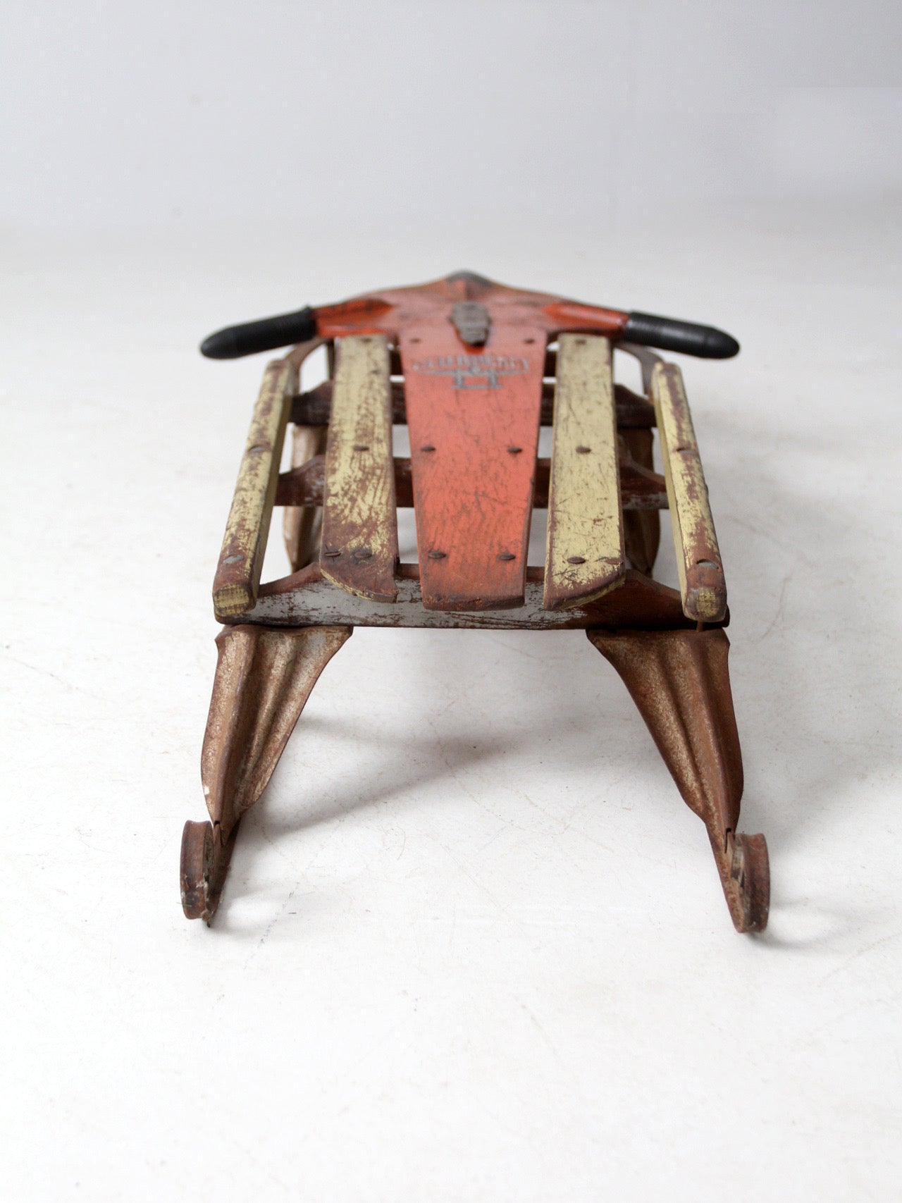 mid-century Red Rocket sled