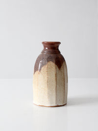 vintage handmade studio pottery vase