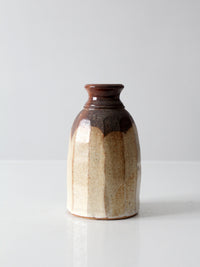 vintage handmade studio pottery vase