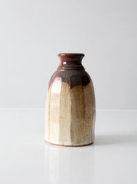 vintage handmade studio pottery vase