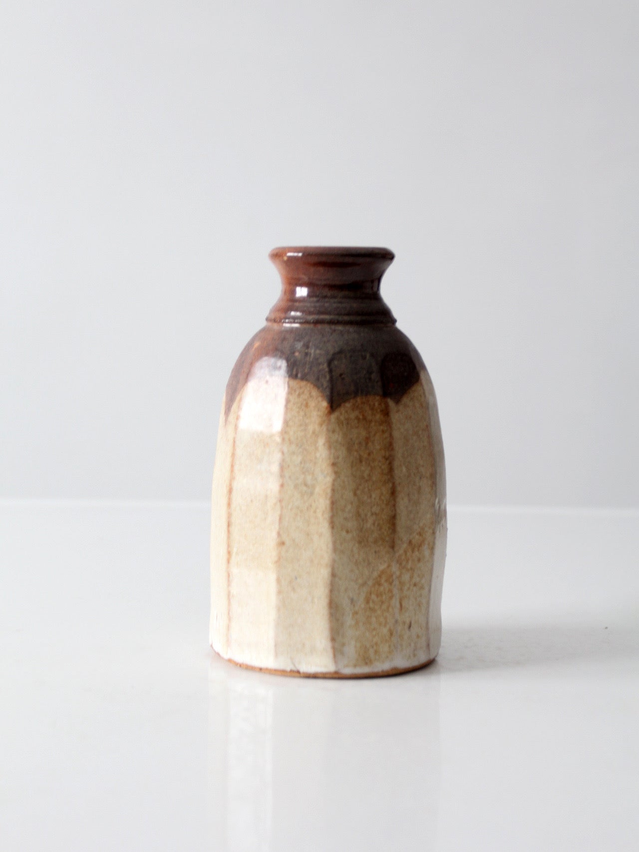 vintage handmade studio pottery vase