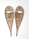 vintage snowshoes