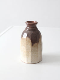 vintage handmade studio pottery vase