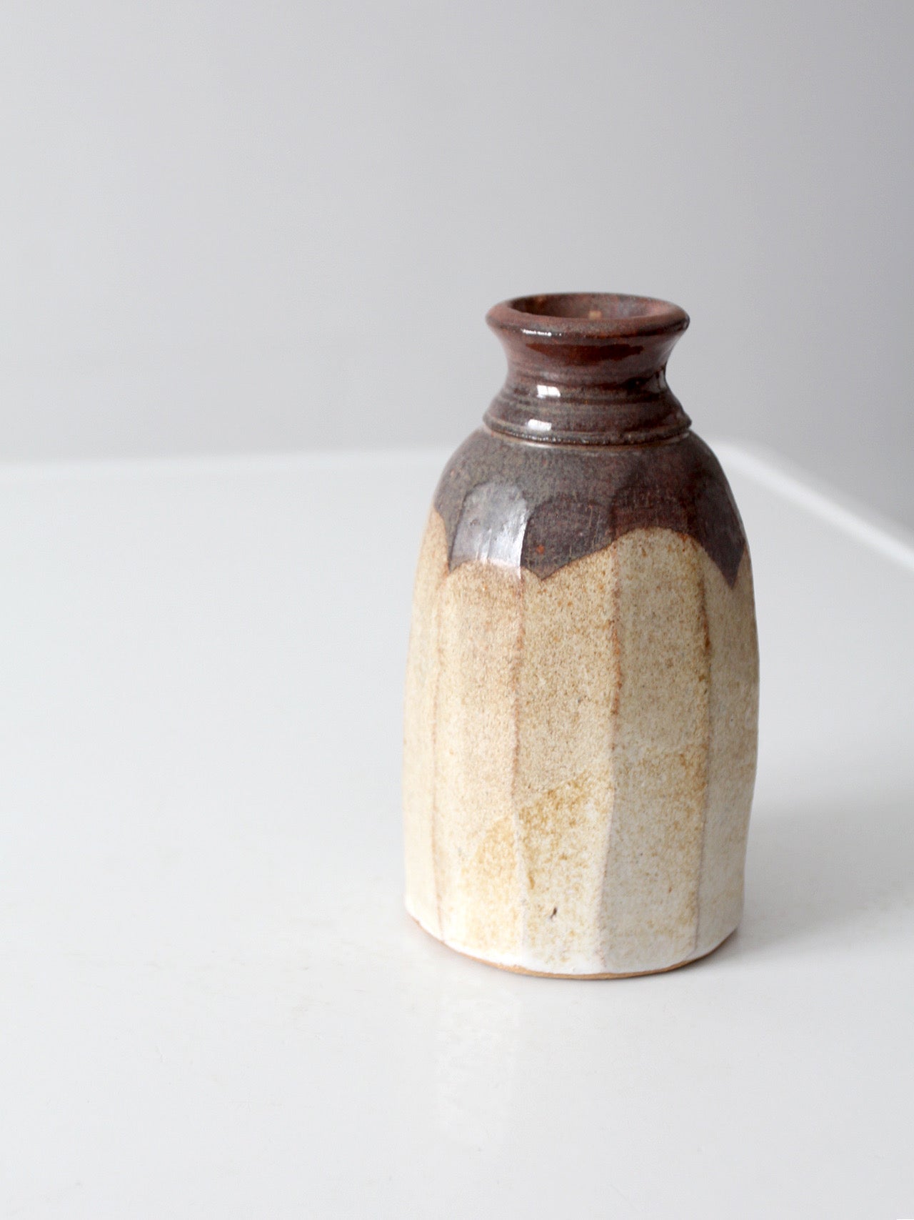 vintage handmade studio pottery vase
