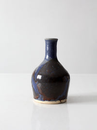 vintage 1970s handmade studio pottery vase