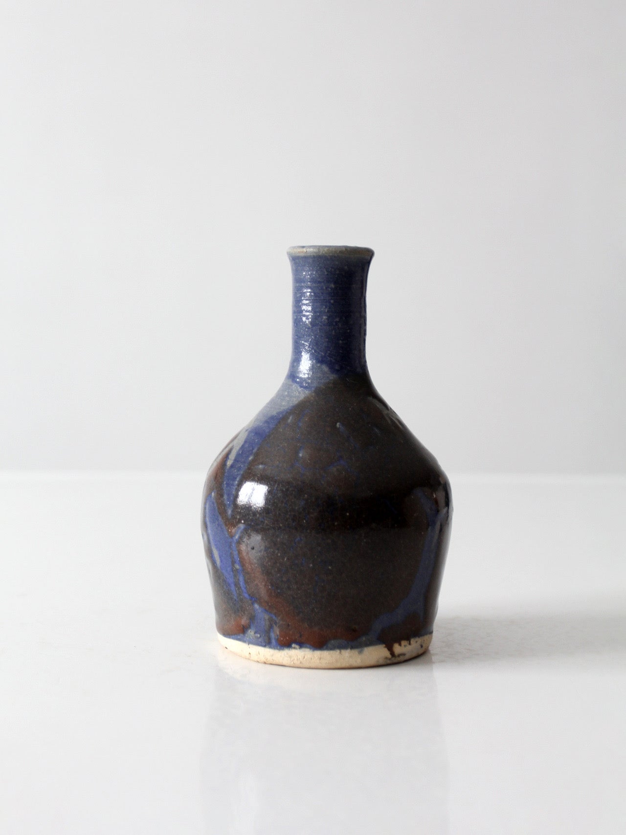 vintage 1970s handmade studio pottery vase