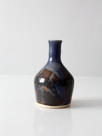 vintage 1970s handmade studio pottery vase