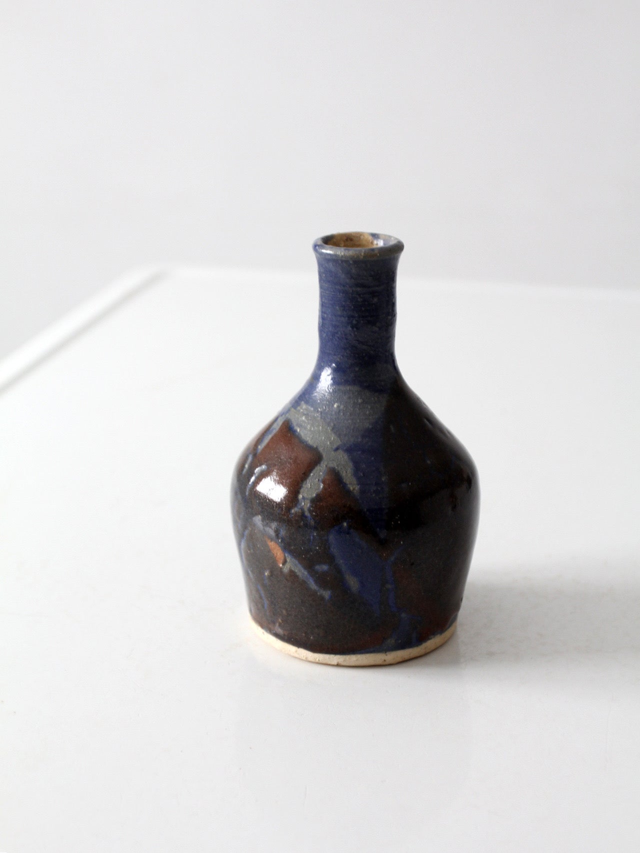 vintage 1970s handmade studio pottery vase
