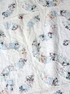 vintage hand stitched quilt 78 x 84