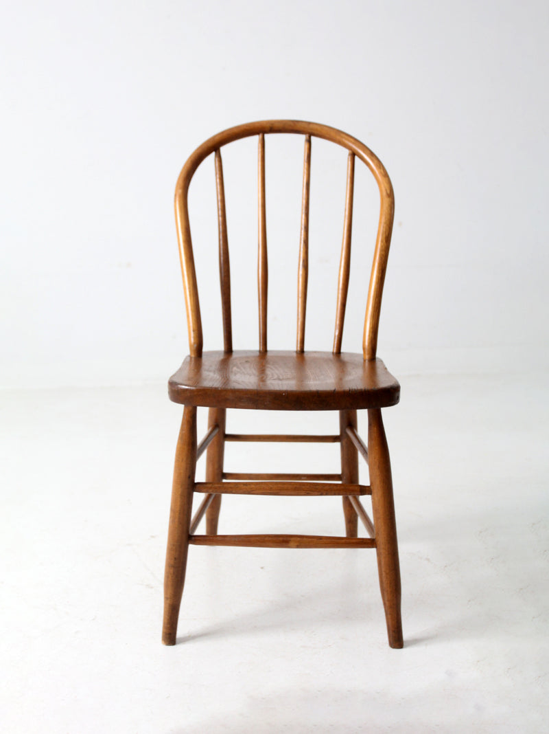 vintage spindle back farmhouse chair