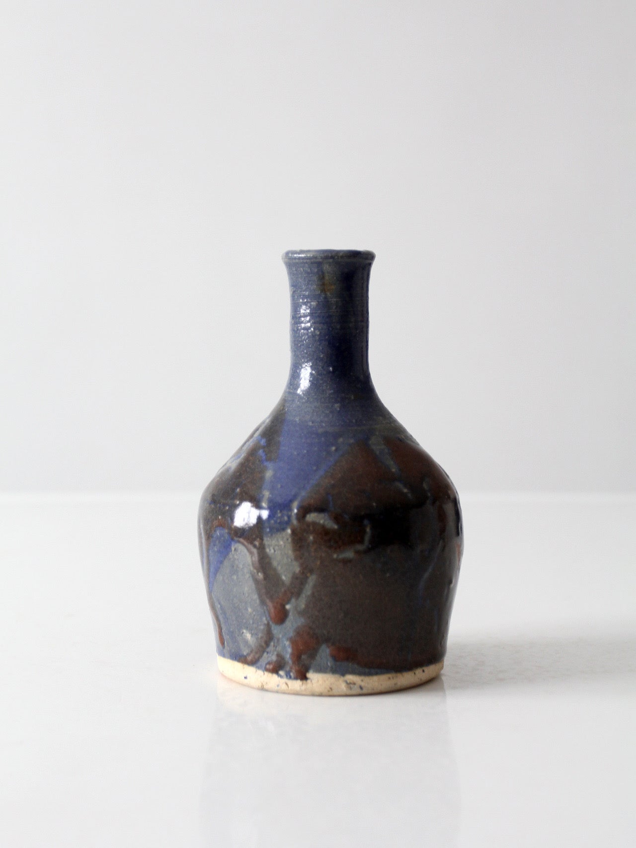 vintage 1970s handmade studio pottery vase