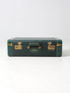 vintage green White Star luggage case