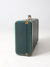 vintage green White Star luggage case