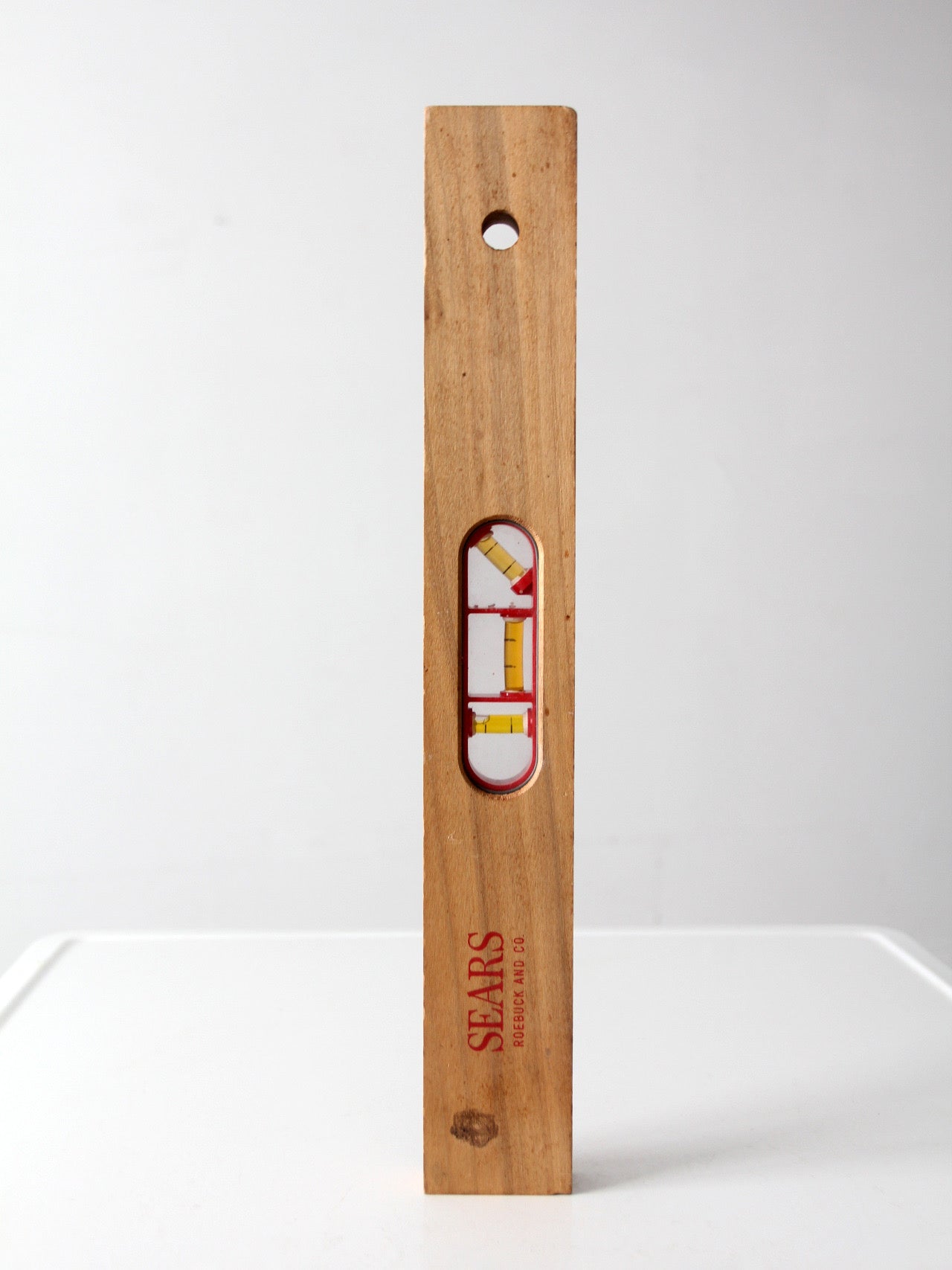 vintage Sears wood carpenter's level