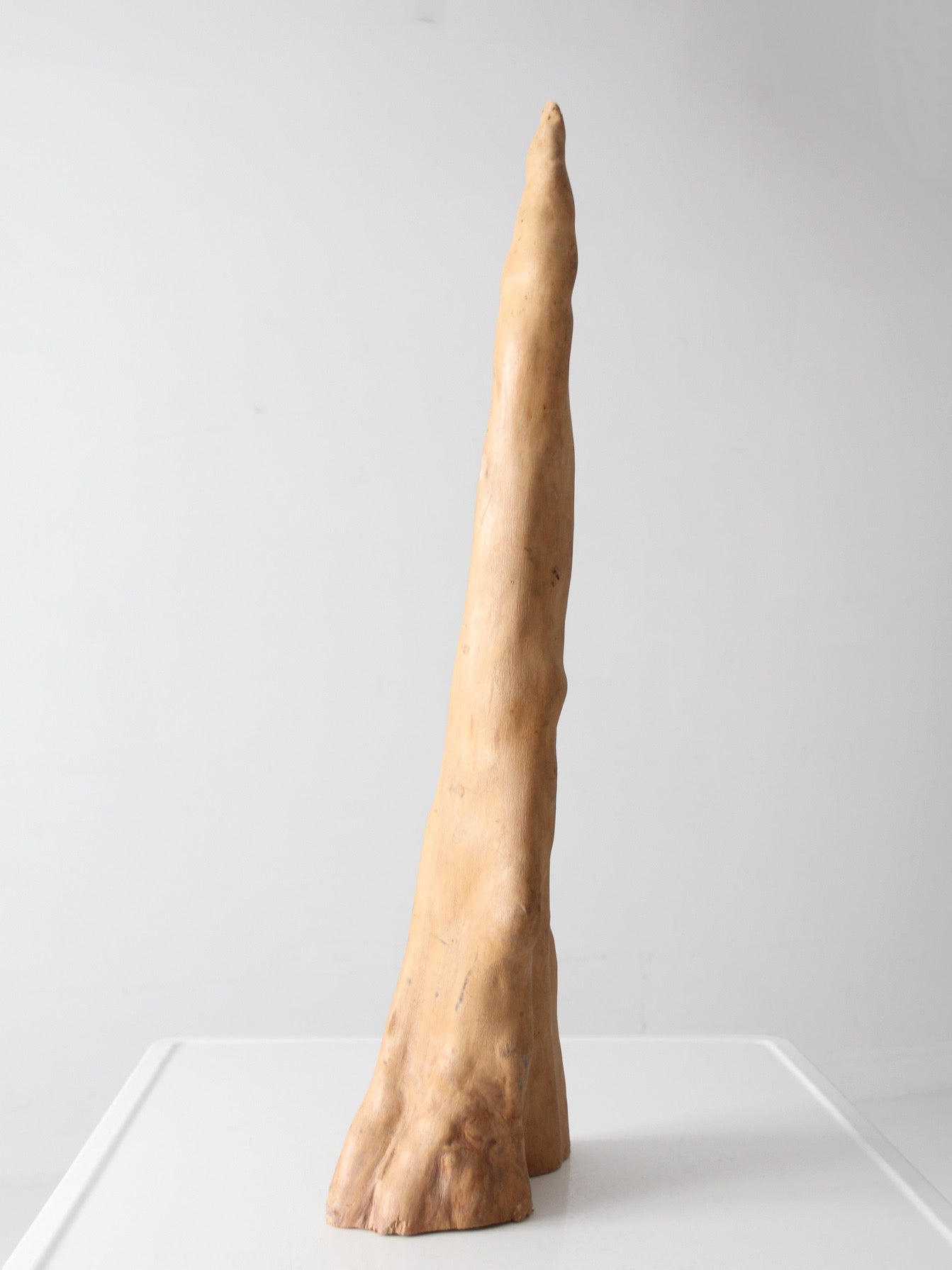 natural organic sculptural wood form