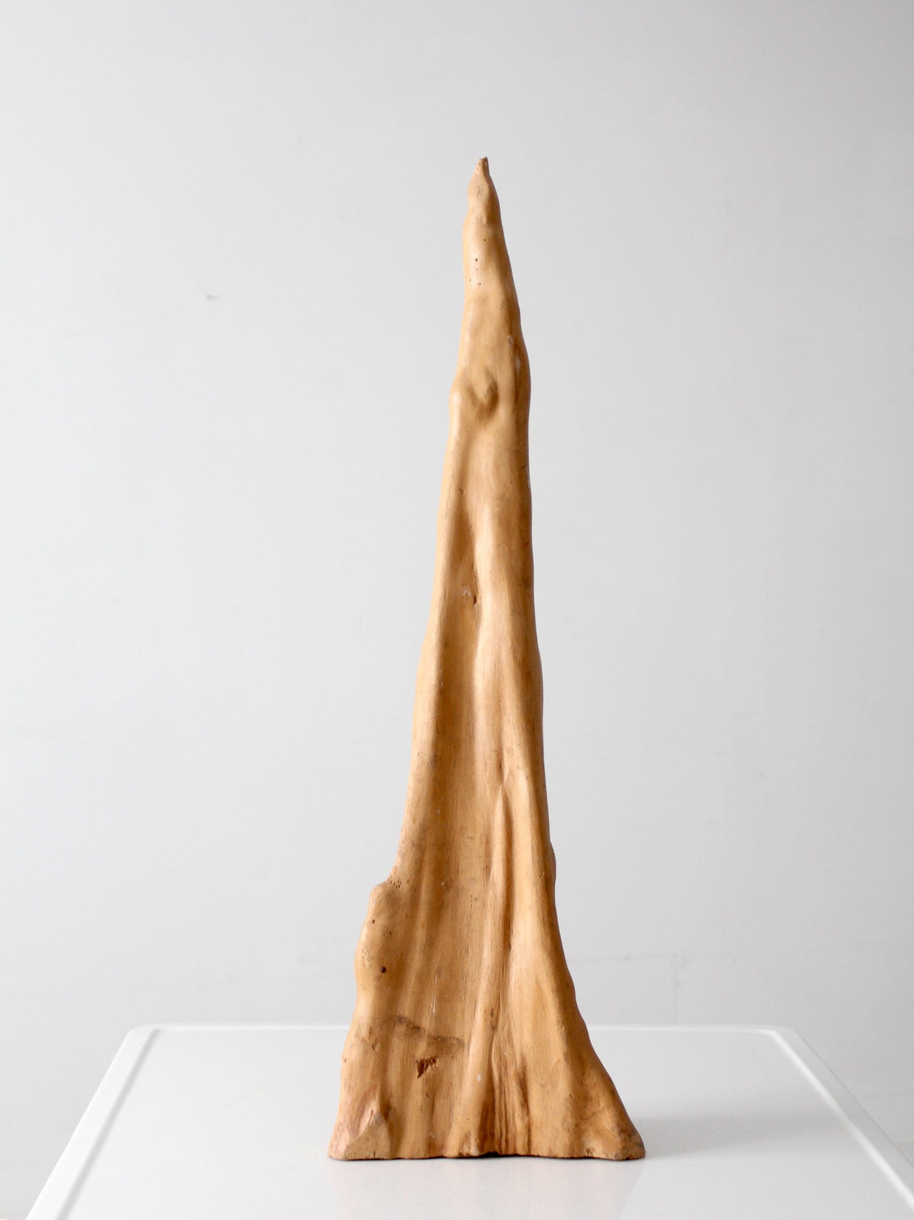 natural organic sculptural wood form