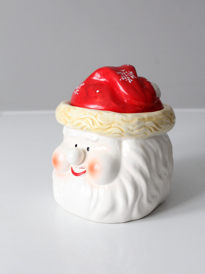 vintage Santa cookie jar