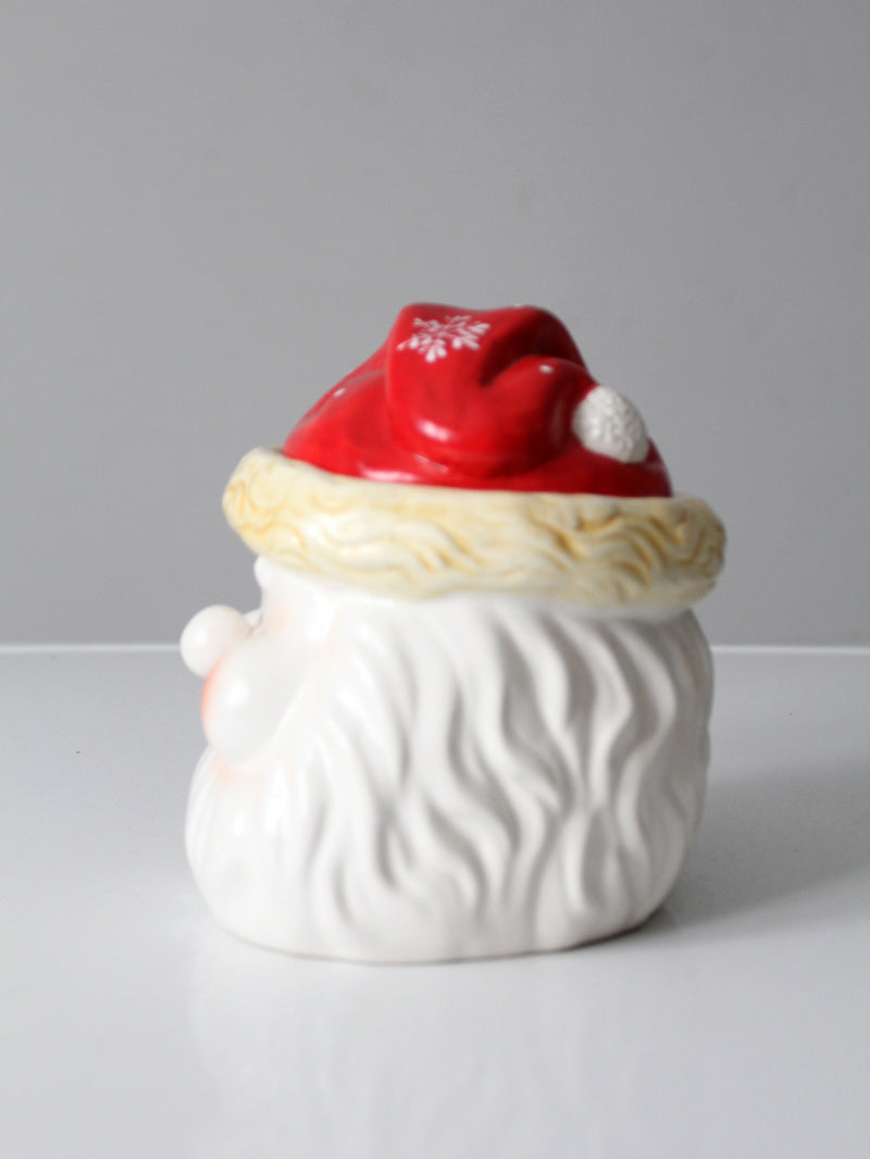 vintage Santa cookie jar