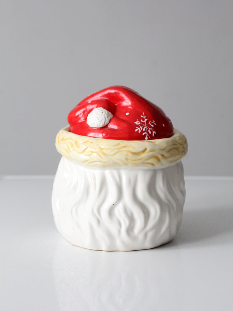 vintage Santa cookie jar