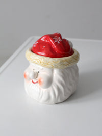vintage Santa cookie jar
