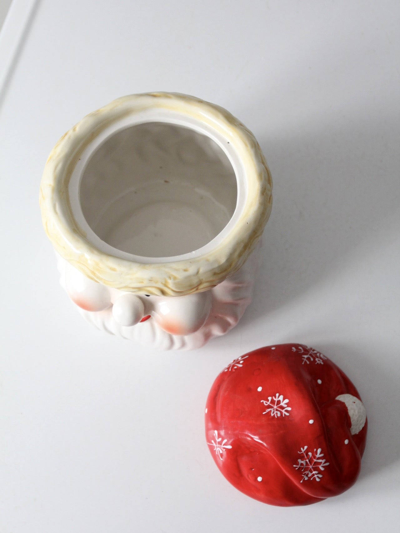 vintage Santa cookie jar