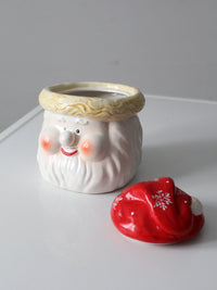 vintage Santa cookie jar