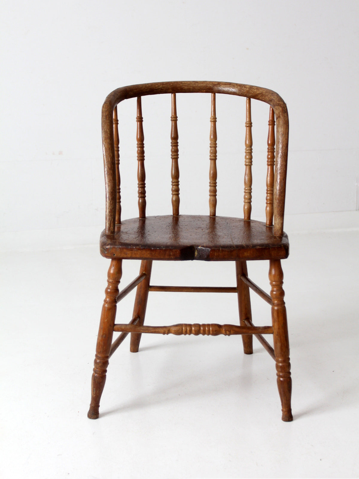 antique Windsor captains chair