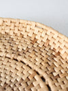 vintage woven basket tray