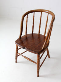 antique Windsor captains chair