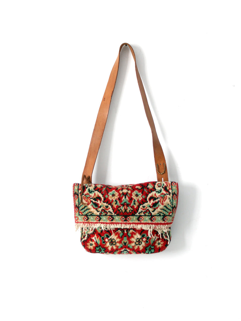 vintage carpet bag