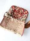 vintage carpet bag