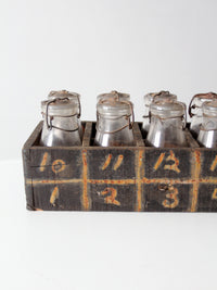 antique dairy milk testing bottle kit