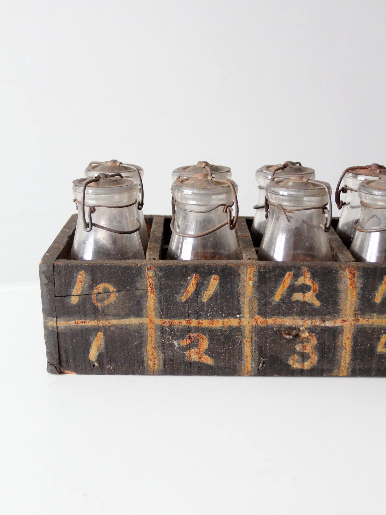 antique dairy milk testing bottle kit