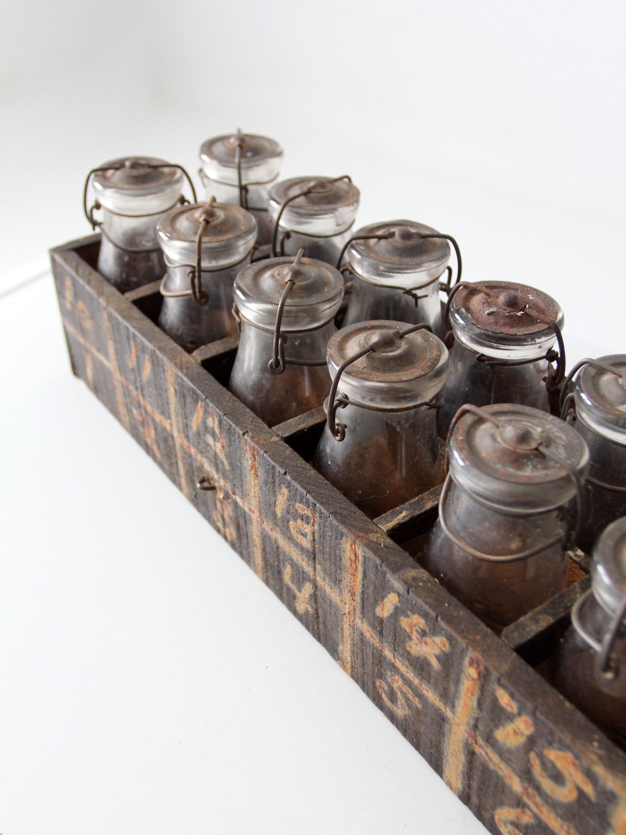 antique dairy milk testing bottle kit