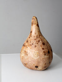 large vintage dried gourd