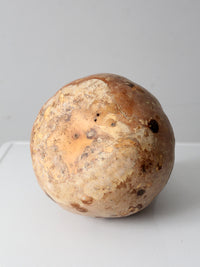 large vintage dried gourd