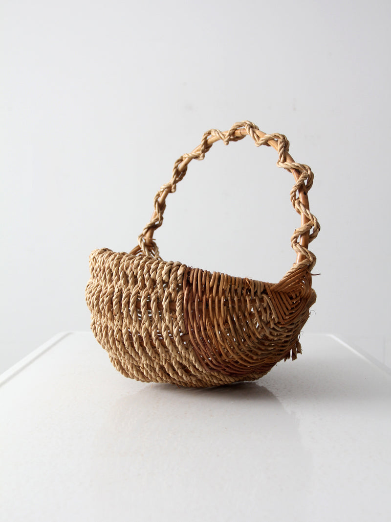 vintage rustic melon basket