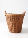 vintage wicker basket