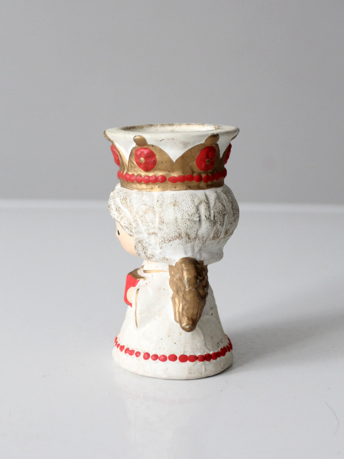 vintaged HomeCo angel candlestick holder