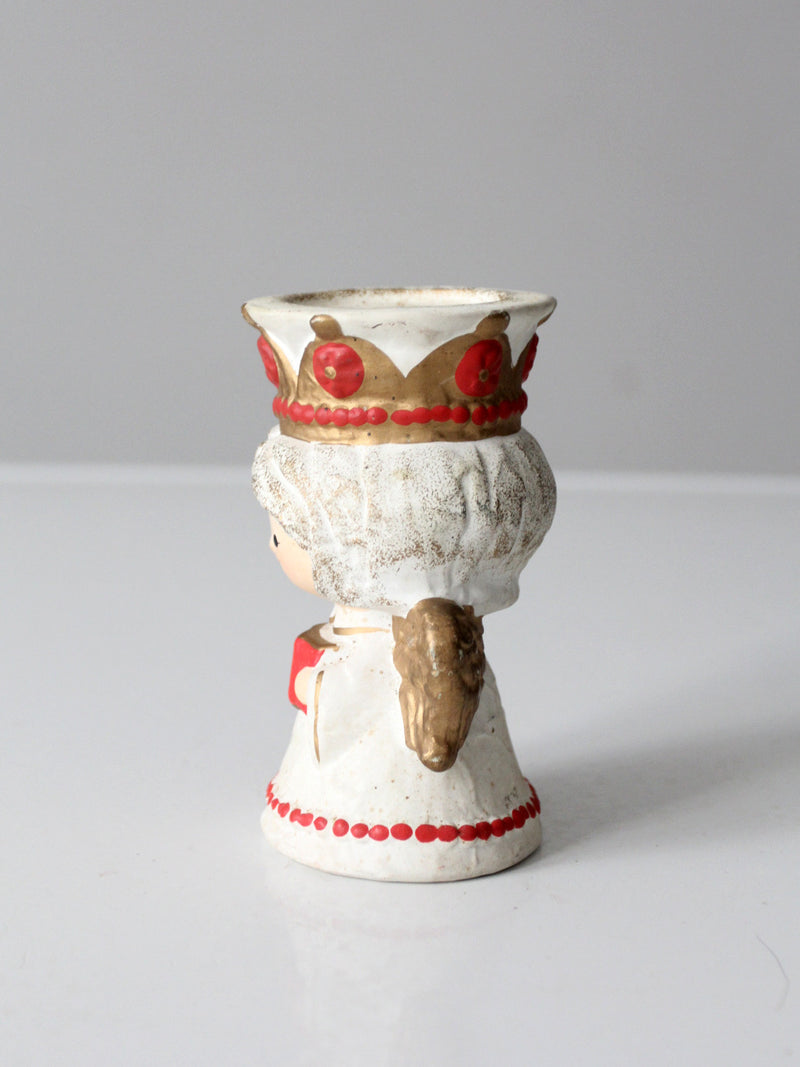 vintaged HomeCo angel candlestick holder