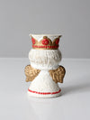 vintaged HomeCo angel candlestick holder